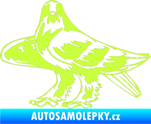 Samolepka Predators 047 levá limetová