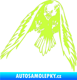 Samolepka Predators 055 levá limetová