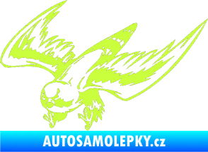 Samolepka Predators 056 levá limetová