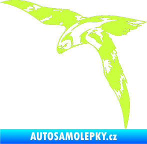 Samolepka Predators 062 levá limetová