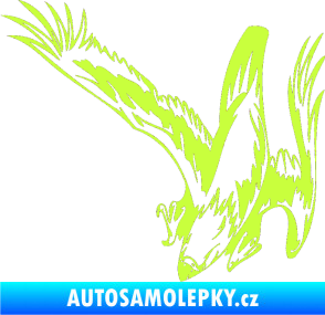 Samolepka Predators 069 levá limetová
