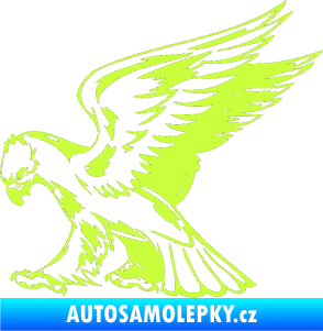 Samolepka Predators 072 levá limetová