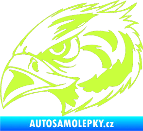 Samolepka Predators 084 levá limetová