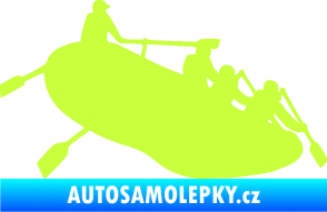 Samolepka Raft 001 pravá limetová