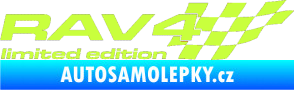 Samolepka RAV4 limited edition pravá limetová