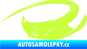 Samolepka Rejnok 002 levá limetová