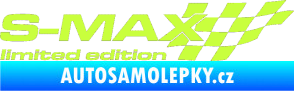 Samolepka S-MAX limited edition pravá limetová