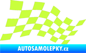 Samolepka Šachovnice 015 limetová