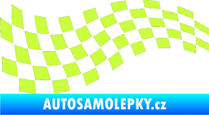 Samolepka Šachovnice 025 limetová