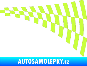 Samolepka Šachovnice 047 limetová
