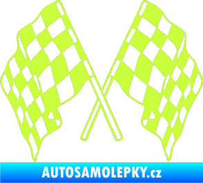Samolepka Šachovnice 062 limetová