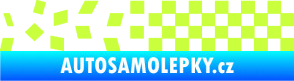 Samolepka Šachovnice 081 limetová