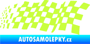 Samolepka Šachovnice 083 limetová