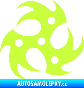 Samolepka Samolepka na víčko od nádrže 005 limetová