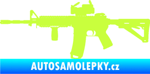 Samolepka Samopal 003 levá limetová
