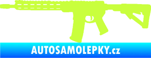 Samolepka Samopal 007 levá limetová