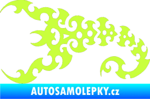 Samolepka Štír 015 levá limetová
