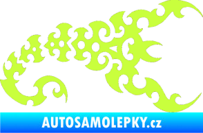Samolepka Štír 015 pravá limetová