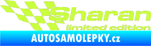 Samolepka Sharan limited edition levá limetová
