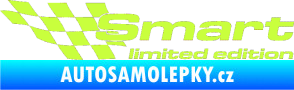 Samolepka Smart limited edition levá limetová