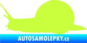 Samolepka Šnek 001 levá limetová