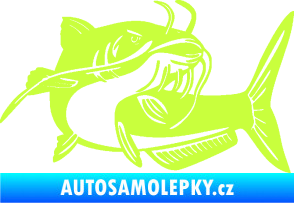 Samolepka Sumec 001 pravá limetová