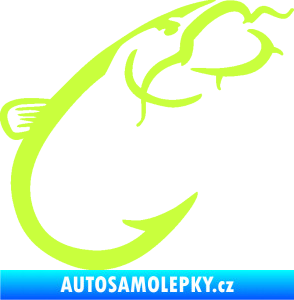 Samolepka Sumec 003 pravá limetová