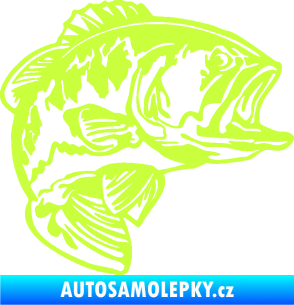 Samolepka Sumec 007 pravá limetová
