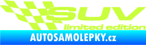 Samolepka SUV limited edition levá limetová