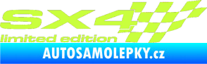 Samolepka SX4 limited edition pravá limetová