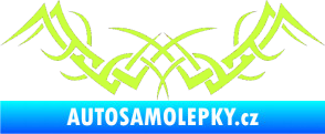 Samolepka Tetování 087 limetová
