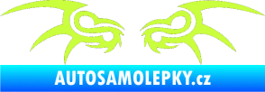 Samolepka Tetování 181 limetová