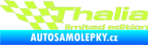 Samolepka Thalia limited edition levá limetová