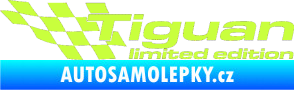 Samolepka Tiguan limited edition levá limetová