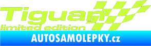 Samolepka Tiguan limited edition pravá limetová