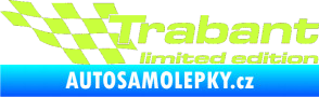Samolepka Trabant limited edition levá limetová