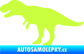 Samolepka Tyrannosaurus Rex 001 levá limetová