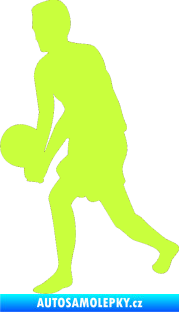 Samolepka Voleybal 013 levá limetová