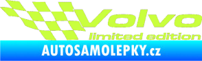 Samolepka Volvo limited edition levá limetová