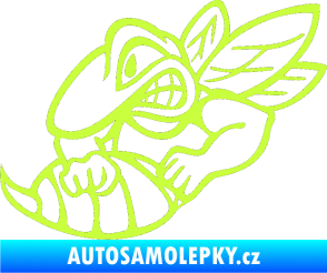 Samolepka Vosa levá limetová