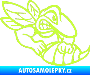 Samolepka Vosa pravá limetová