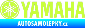 Samolepka Yamaha 001 limetová