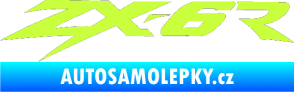 Samolepka ZX 6R limetová