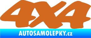Samolepka 4x4 varianta 017 oříšková