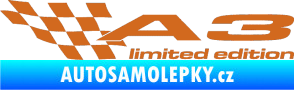 Samolepka A3 limited edition levá oříšková
