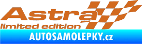 Samolepka Astra limited edition pravá oříšková