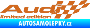 Samolepka Audi limited edition pravá oříšková