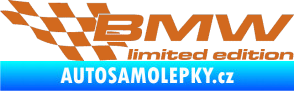 Samolepka BMW limited edition levá oříšková