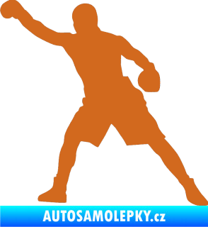 Samolepka Boxer 002 levá oříšková