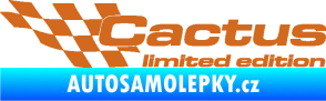 Samolepka Cactus limited edition levá oříšková